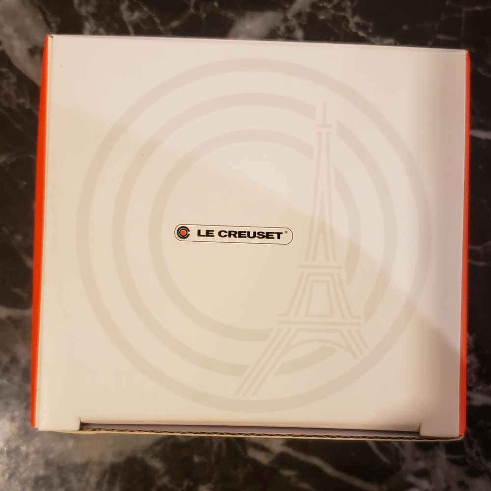 Le Creuset Eiffel Tower Petite Cocotte With Lid, 8 Oz., Indigo - Picture 4 of 4
